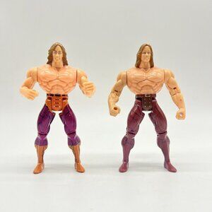 Hercules Action Figure Lot Of 2‎ Toy Kids Play Arnold